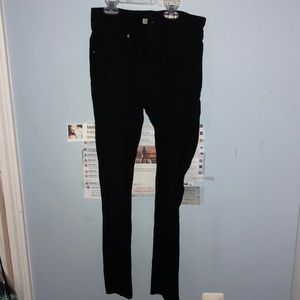 black jeggings